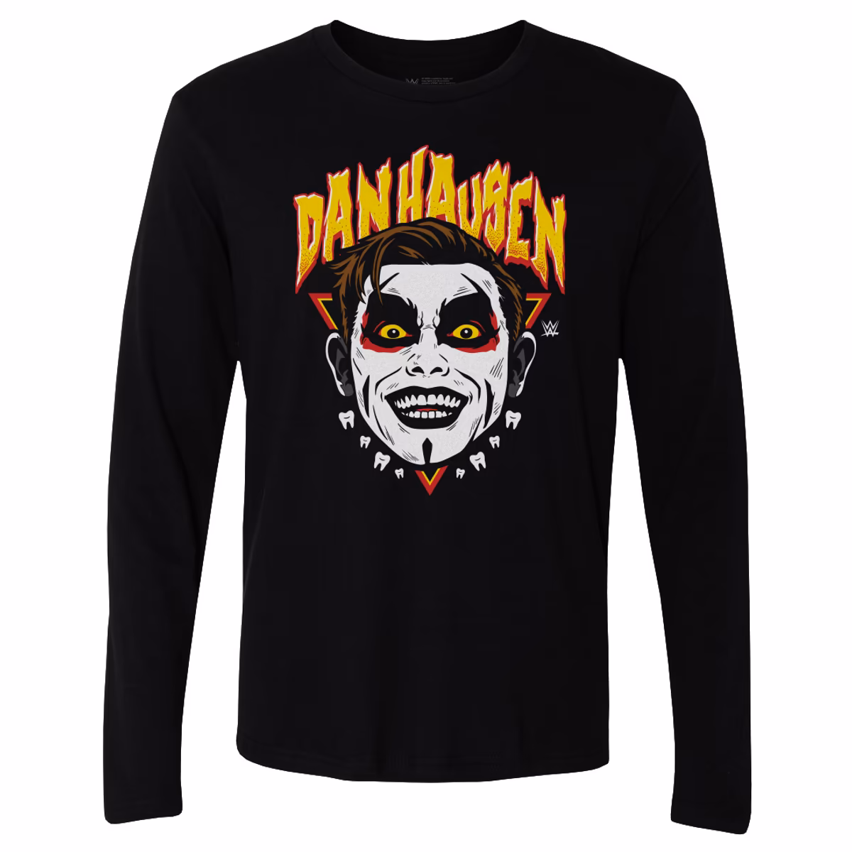 Men's 500 Level Black Danhausen Smile Long Sleeve T-Shirt