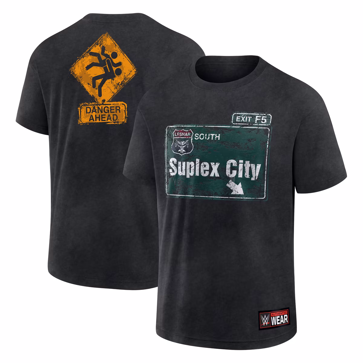 Men's Black Brock Lesnar Suplex City Retro T-Shirt 10 Men's Black Brock Lesnar Suplex City Retro T-Shirt
