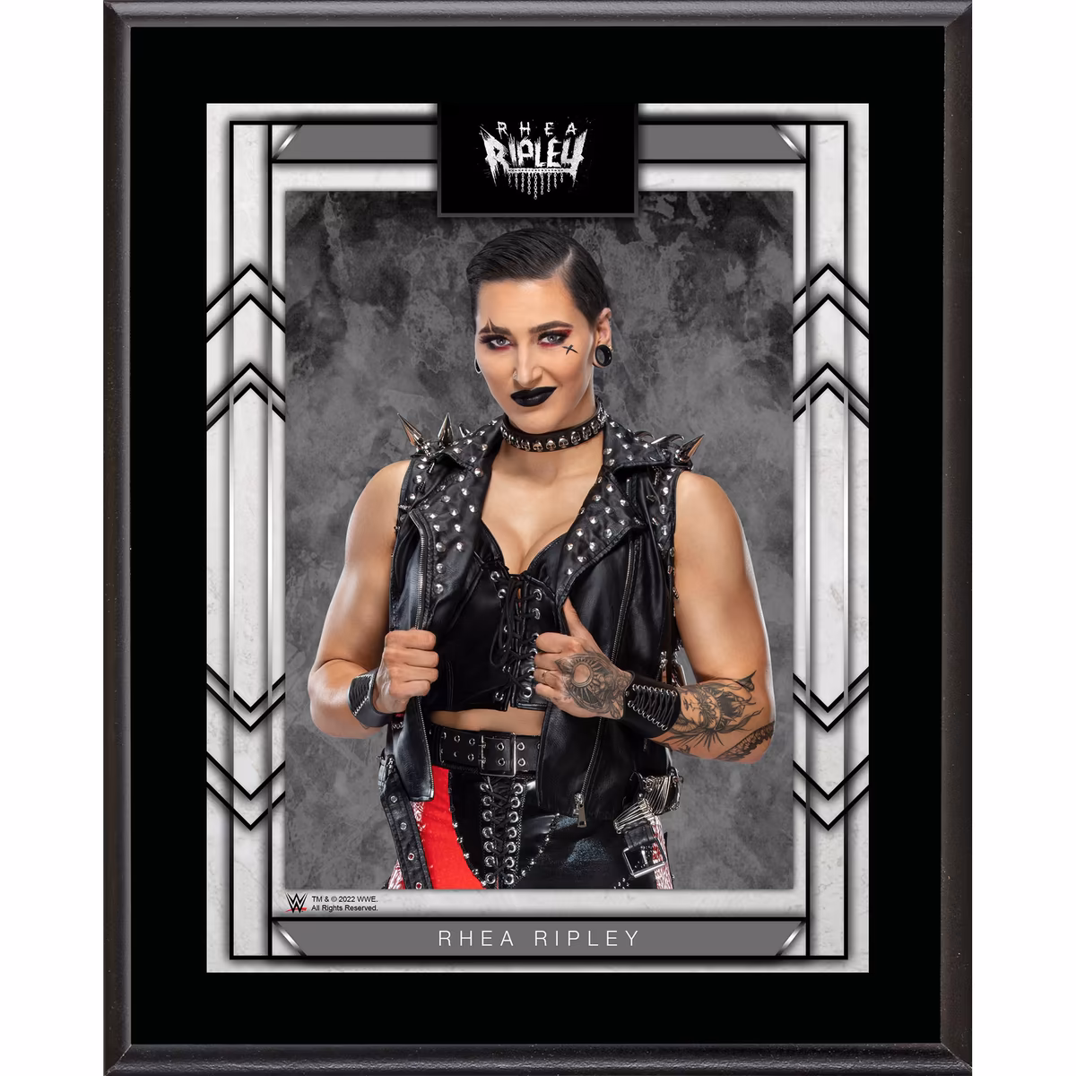 Rhea Ripley 10.5" x 13" Sublimated Plaque 2 Rhea Ripley 10.5" x 13" Sublimated Plaque