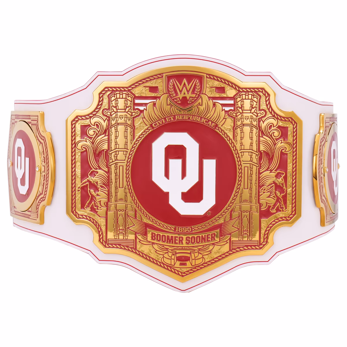 Oklahoma Sooners WWE Legacy Title Belt