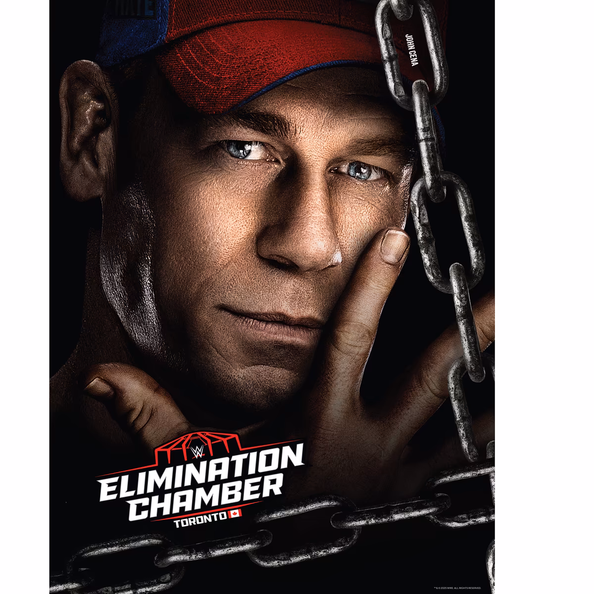 WWE 2025 Elimination Chamber 18" x 24" Event Poster Art Photograph 8 WWE 2025 Elimination Chamber 18" x 24" Event Poster Art Photograph