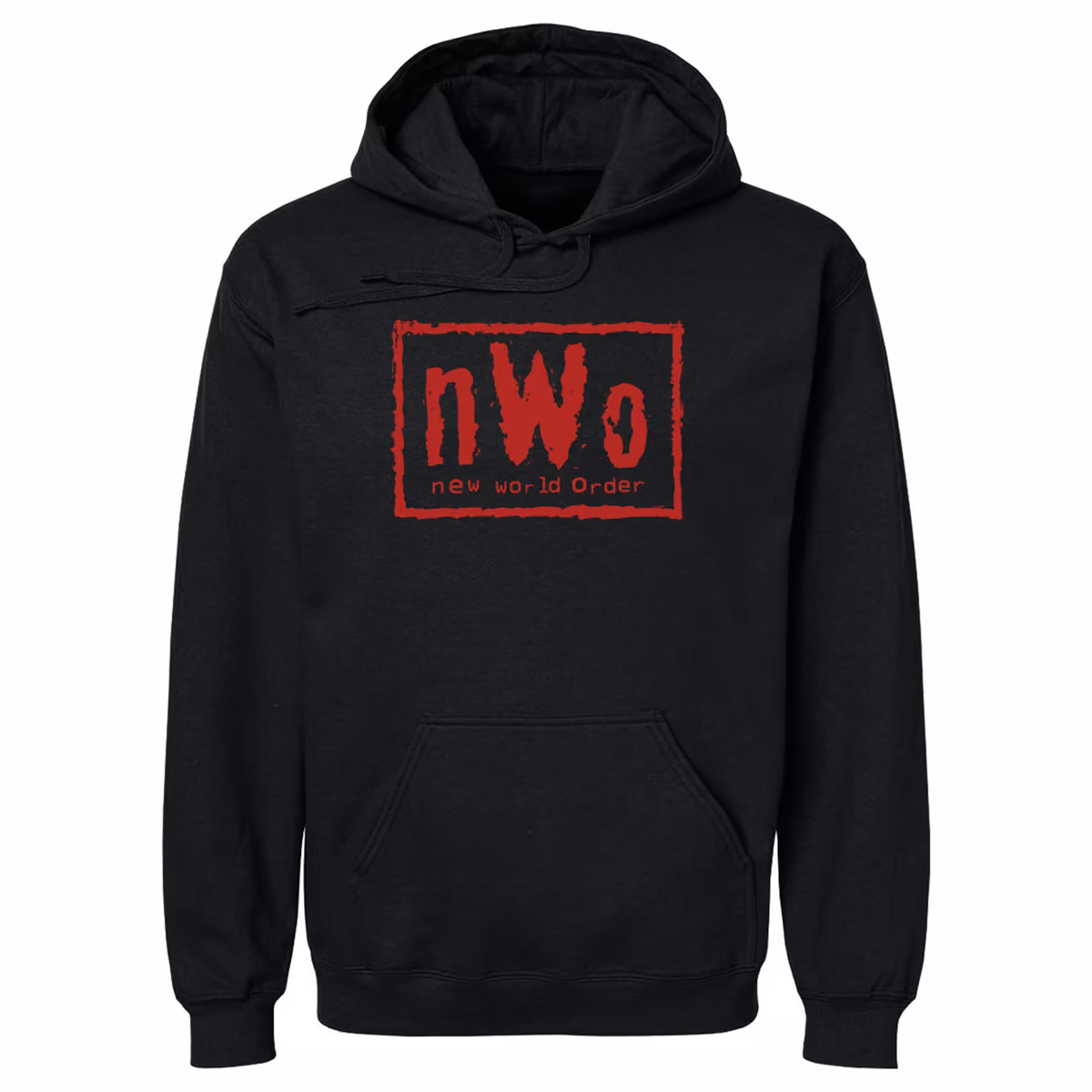 Men's 500 Level  Black nWo Red Logo Pullover Hoodie