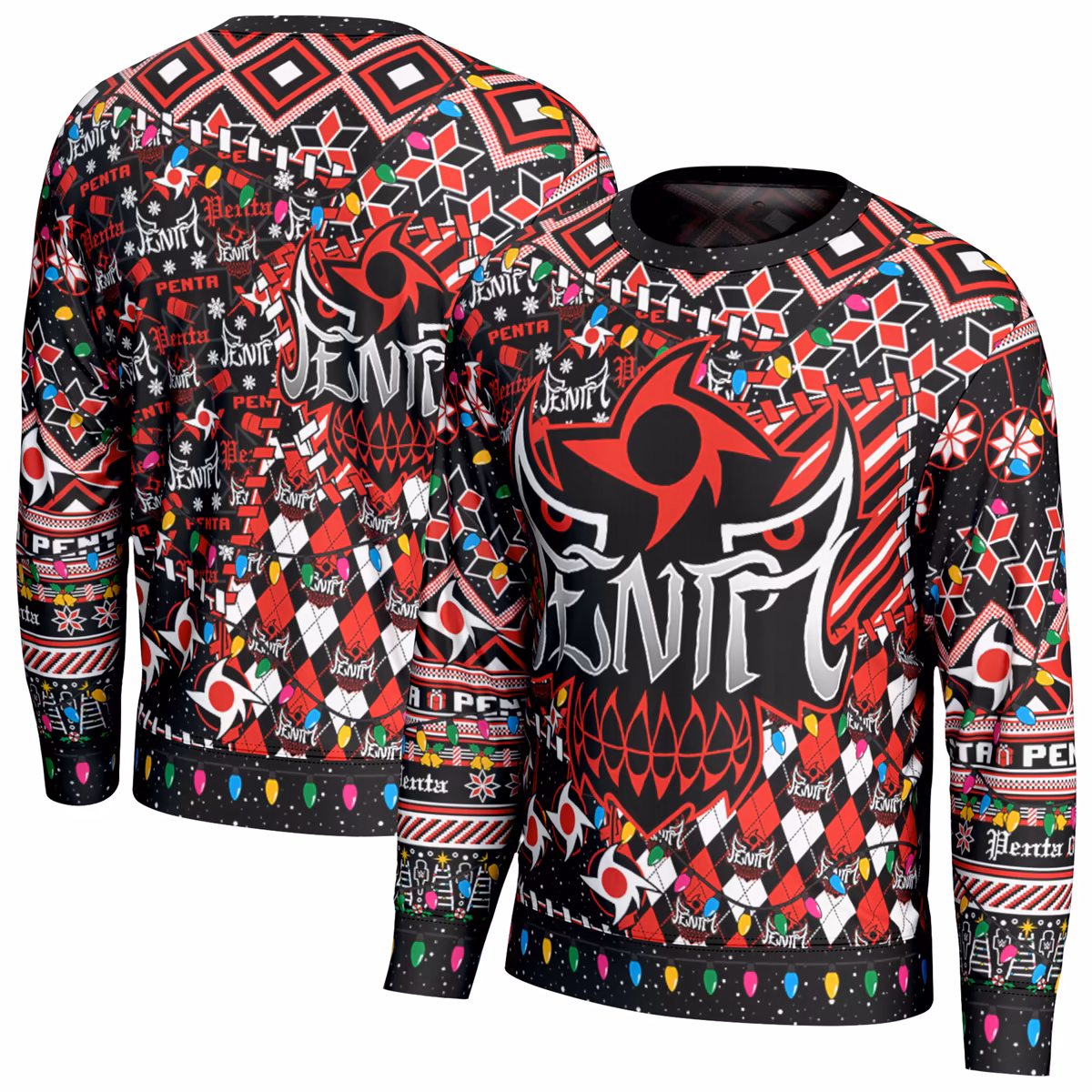Youth ProSphere Black Penta Holiday Sweater 2 Youth ProSphere Black Penta Holiday Sweater