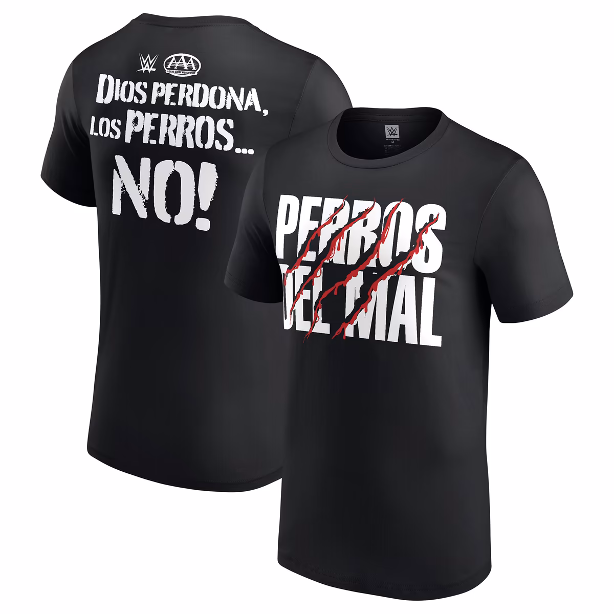 Men's Black Los Perros del Mal AAA Faction T-Shirt