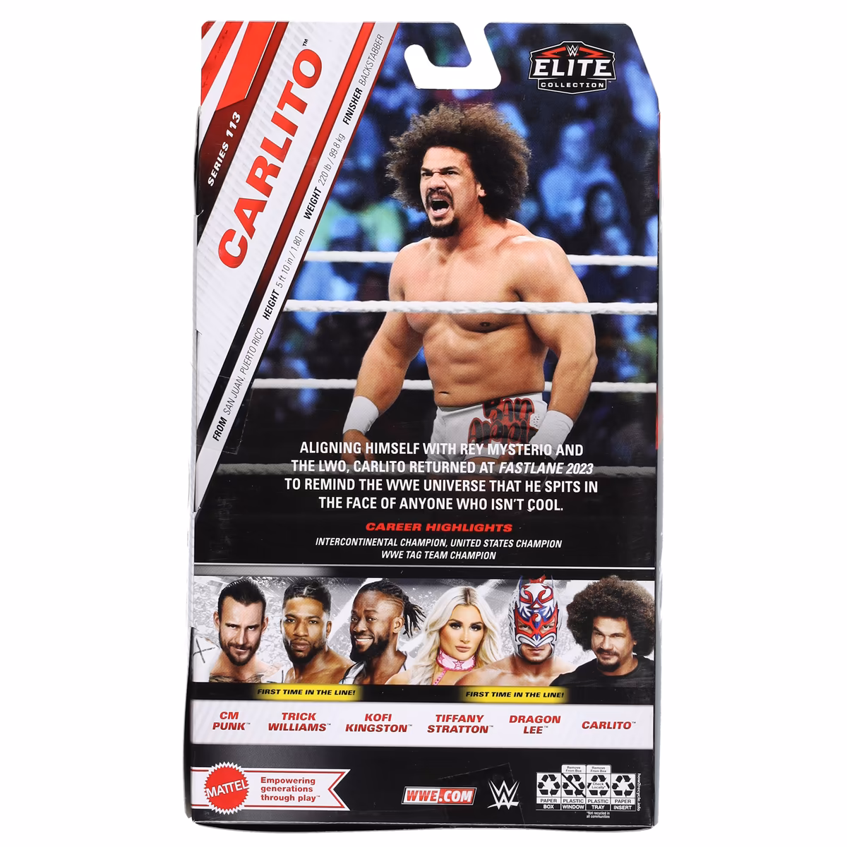 Carlito Elite Collection Series 113 Action Figure 3 Carlito Elite Collection Series 113 Action Figure