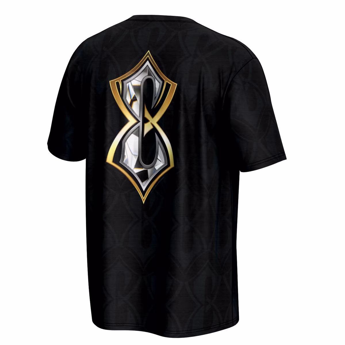 Men's ProSphere Black Charlotte Flair Tonal T-Shirt 4 Men's ProSphere Black Charlotte Flair Tonal T-Shirt