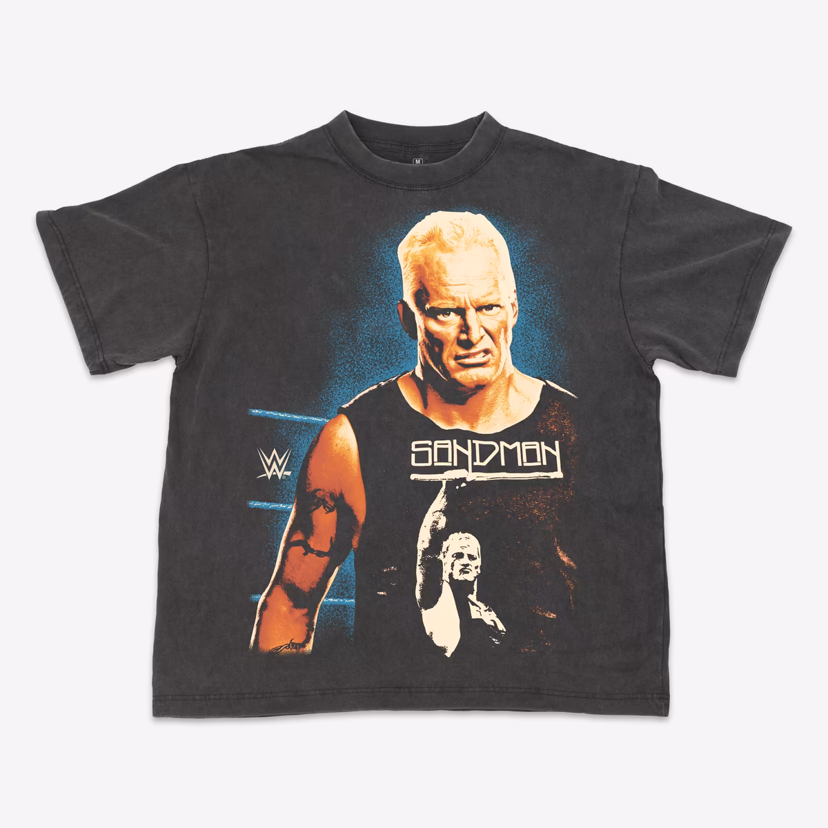 Men's Ripple Junction  Black The Sandman Hardcore Icon T-Shirt