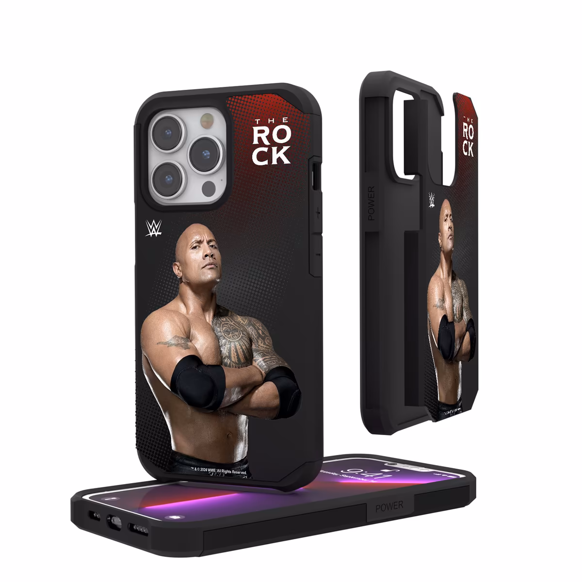 Keyscaper The Rock WWE Solid Superstar iPhone Rugged Case 1 Keyscaper The Rock WWE Solid Superstar iPhone Rugged Case