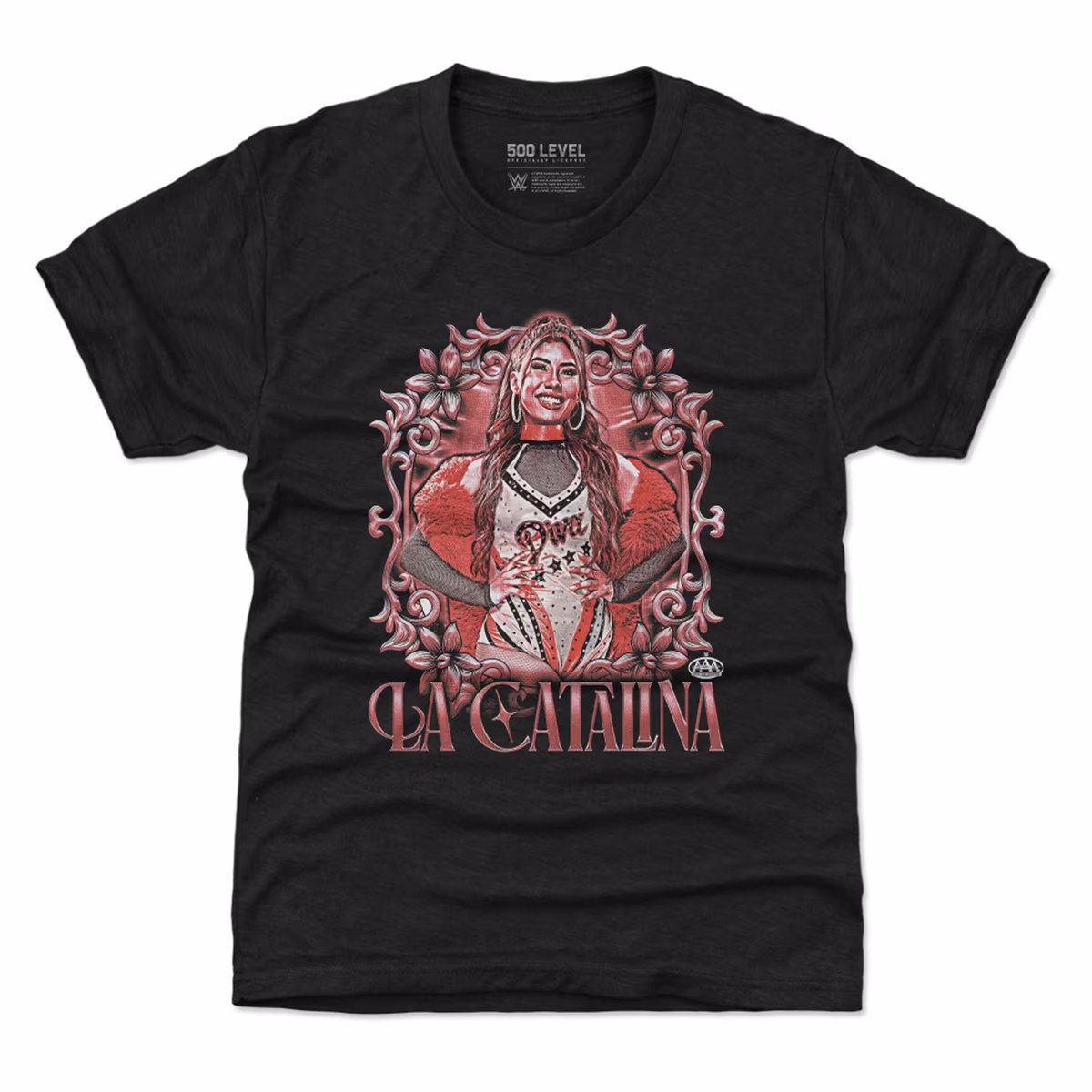 Youth 500 Level Black La Catalina Grunge T-Shirt 1 Youth 500 Level Black La Catalina Grunge T-Shirt