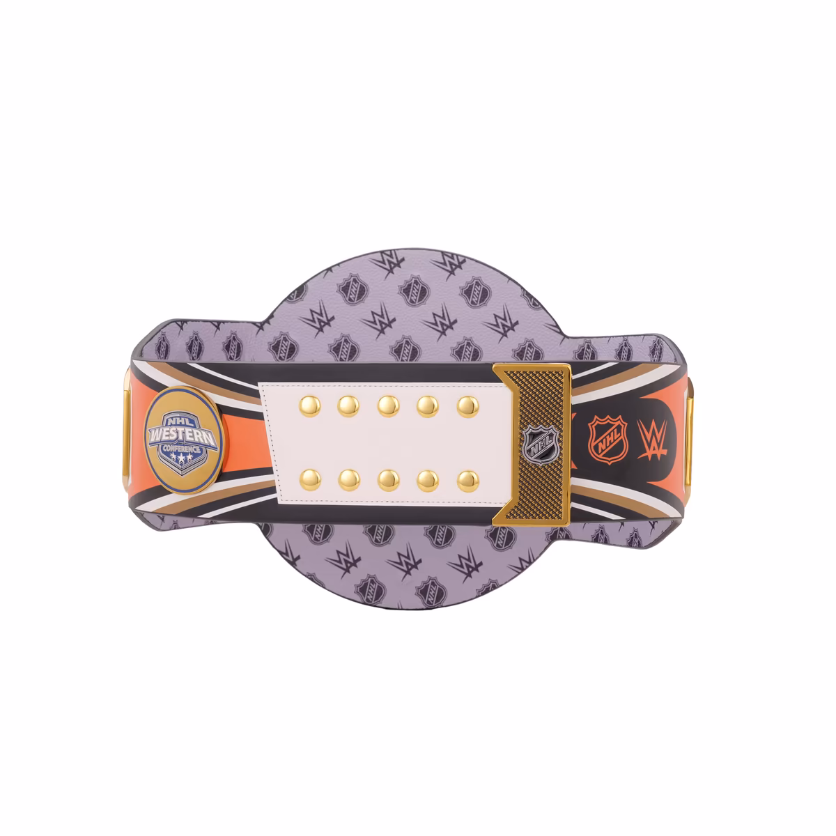 Anaheim Ducks WWE Legacy Title Belt 5 Anaheim Ducks WWE Legacy Title Belt