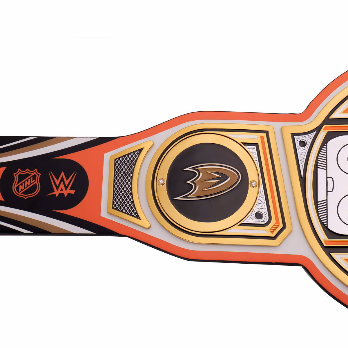 Anaheim Ducks WWE Legacy Title Belt 9 Anaheim Ducks WWE Legacy Title Belt
