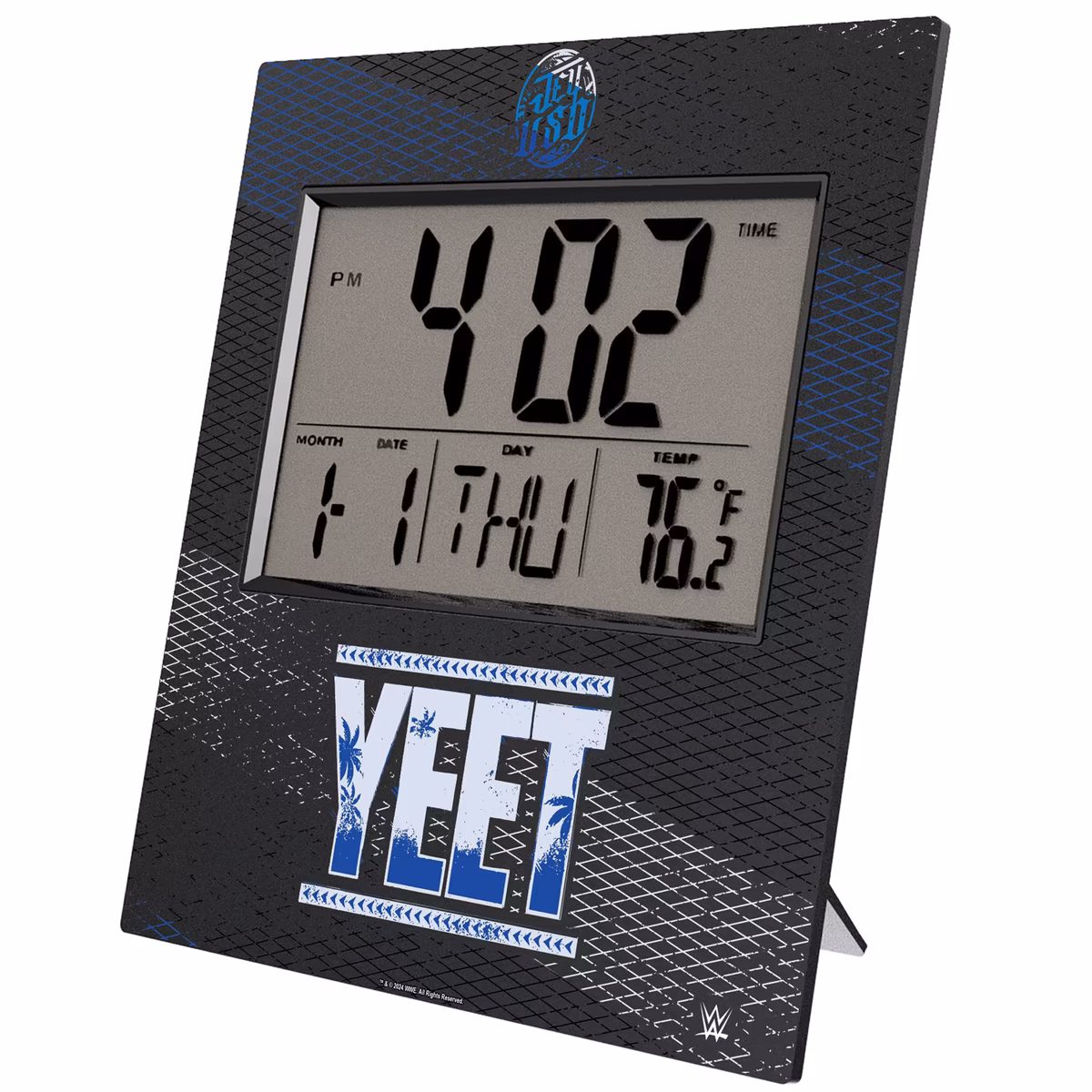Keyscaper Gray Jey Uso Digital Desk/Wall Clock 2 Keyscaper Gray Jey Uso Digital Desk/Wall Clock