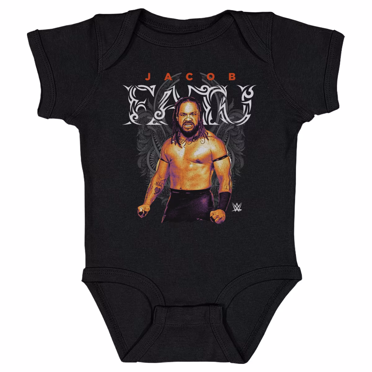 Toddler 500 Level Black Tribal Bodysuit