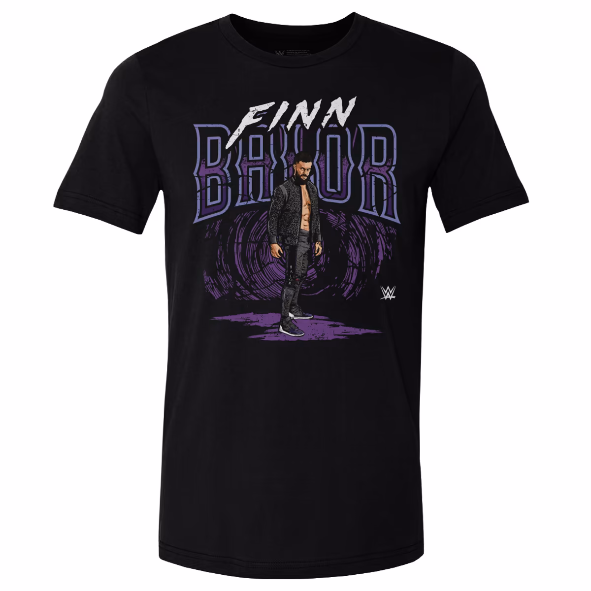 Men's 500 Level Black Finn Bálor Superstar Name T-Shirt