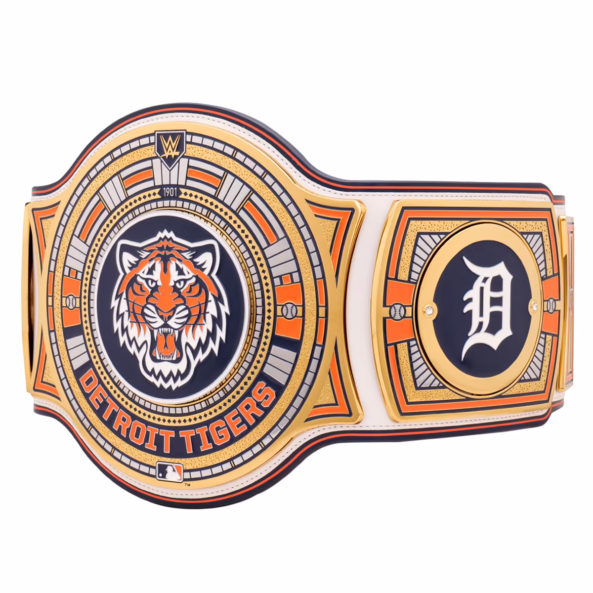 Detroit Tigers WWE Legacy Title Belt 3 Detroit Tigers WWE Legacy Title Belt