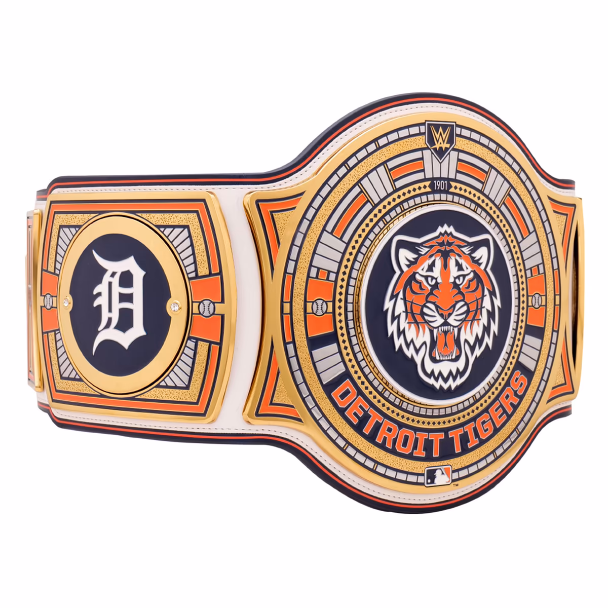 Detroit Tigers WWE Legacy Title Belt 4 Detroit Tigers WWE Legacy Title Belt
