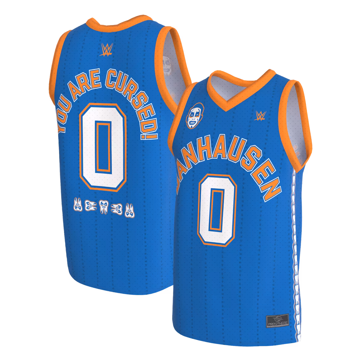 Men's ProSphere Blue Danhausen Basketball Jersey 1 Men's ProSphere Blue Danhausen Basketball Jersey