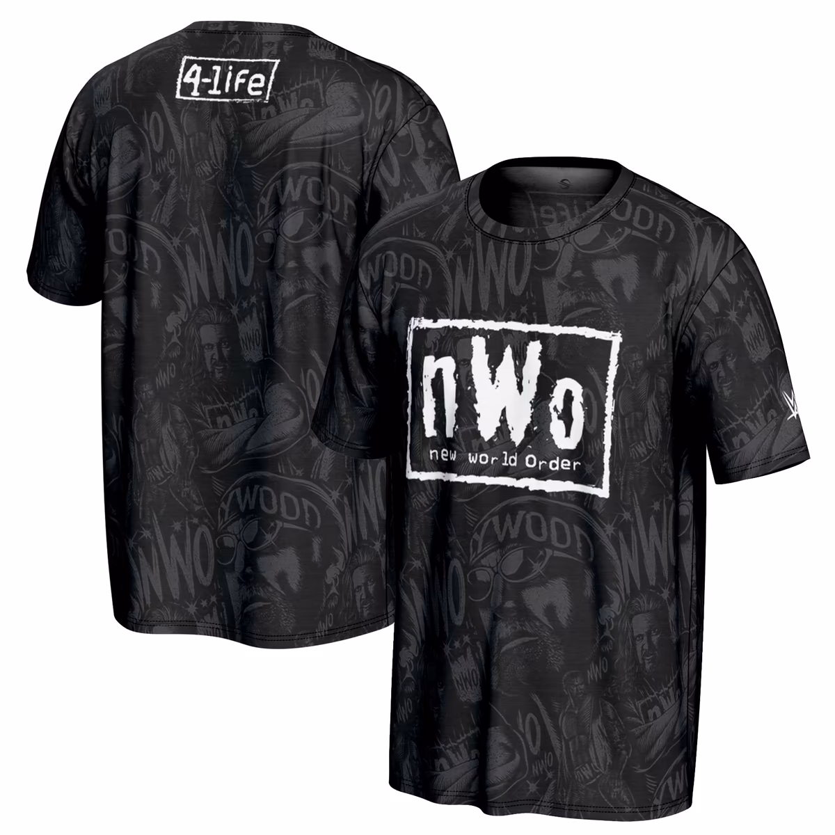 Men's ProSphere Black nWo 4-Life T-Shirt 2 Men's ProSphere Black nWo 4-Life T-Shirt