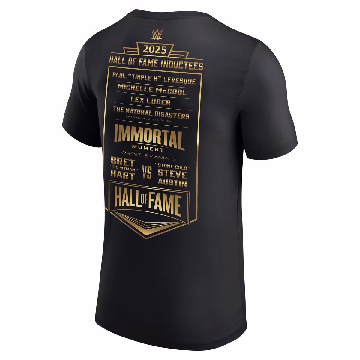 Men's WWE Hall of Fame 2025 Class T-Shirt - Black 4 Men's WWE Hall of Fame 2025 Class T-Shirt - Black