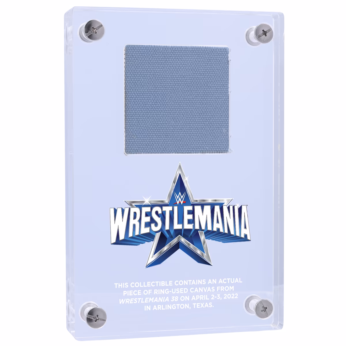 WWE Wrestlemania 38 Acrylic Canvas Display 3 WWE Wrestlemania 38 Acrylic Canvas Display