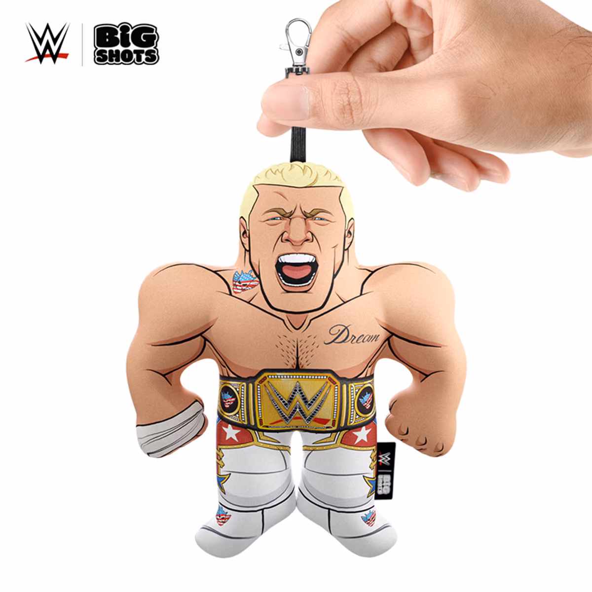 Big League Pillows Cody Rhodes Big Shots 7" Mini Toy Plush 8 Big League Pillows Cody Rhodes Big Shots 7" Mini Toy Plush