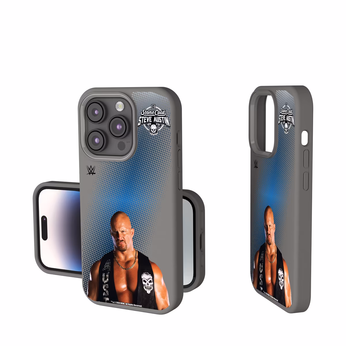 Keyscaper "Stone Cold" Steve Austin WWE Blues Superstar iPhone Soft Touch Case