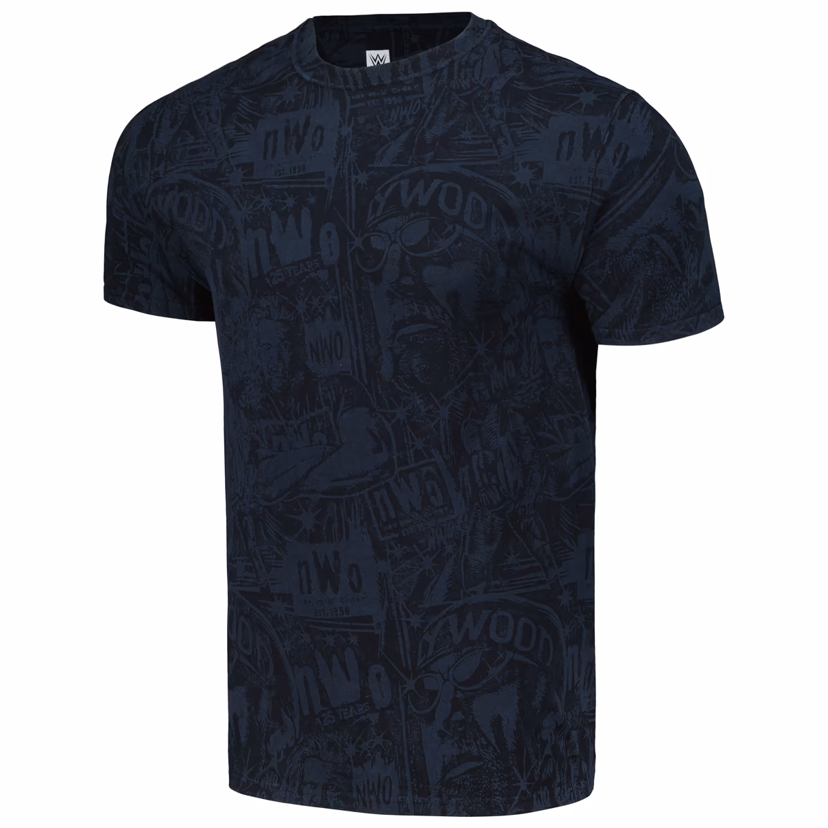 Men's Black nWo Stained Imaging T-Shirt 3 Men's Black nWo Stained Imaging T-Shirt