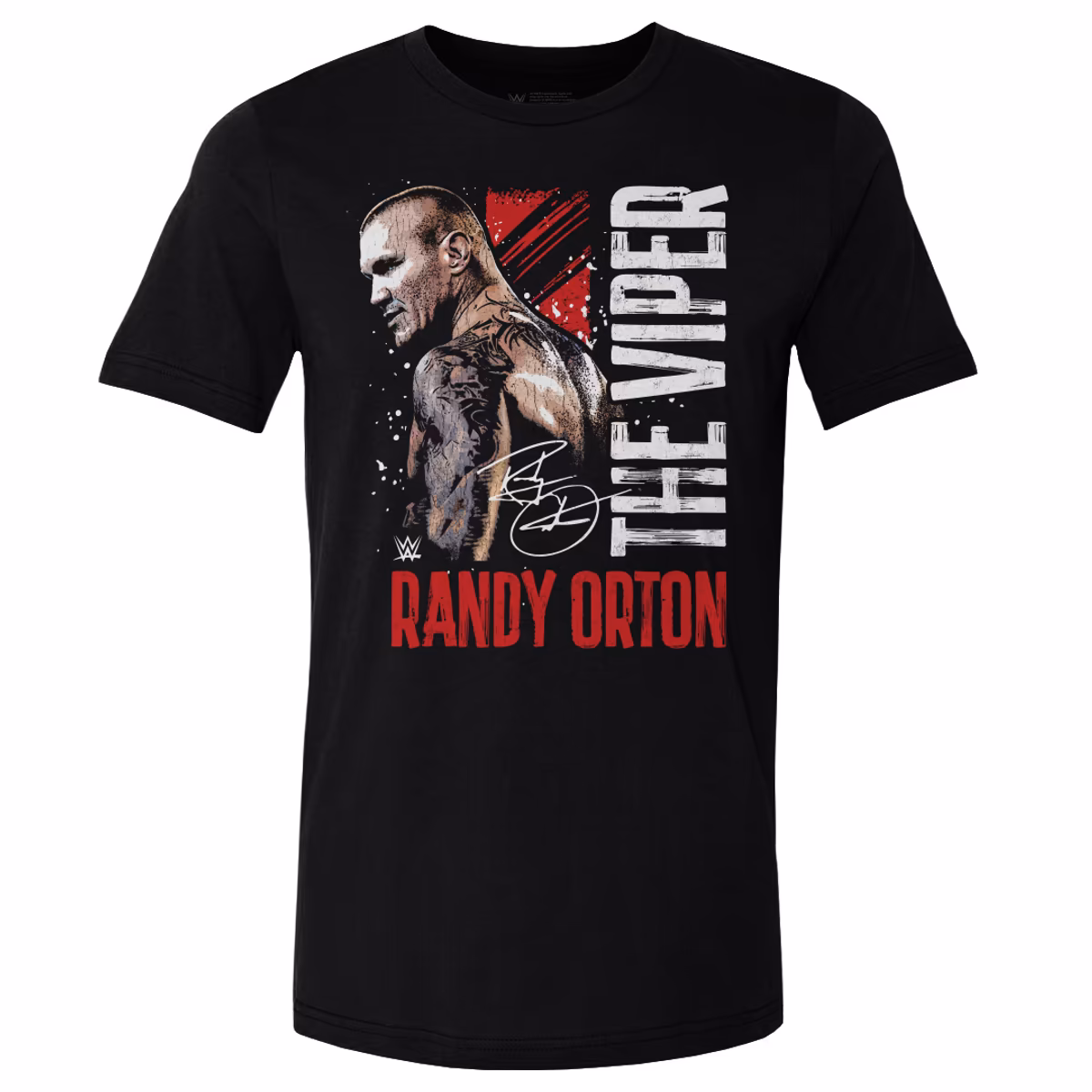 Men's 500 Level Black Randy Orton Gritty T-Shirt