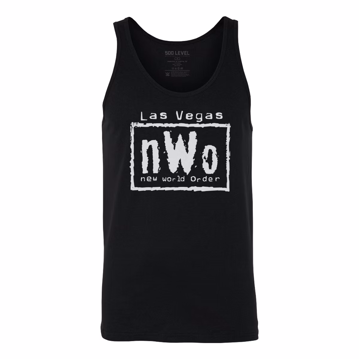 Men's 500 Level Black nWo Las Vegas Tank Top 9 Men's 500 Level Black nWo Las Vegas Tank Top