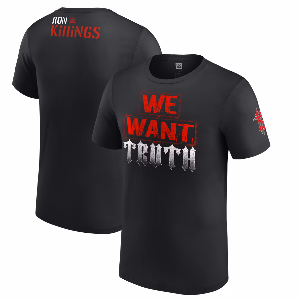 Youth Black Ron Killings/R-Truth We Want Truth T-Shirt