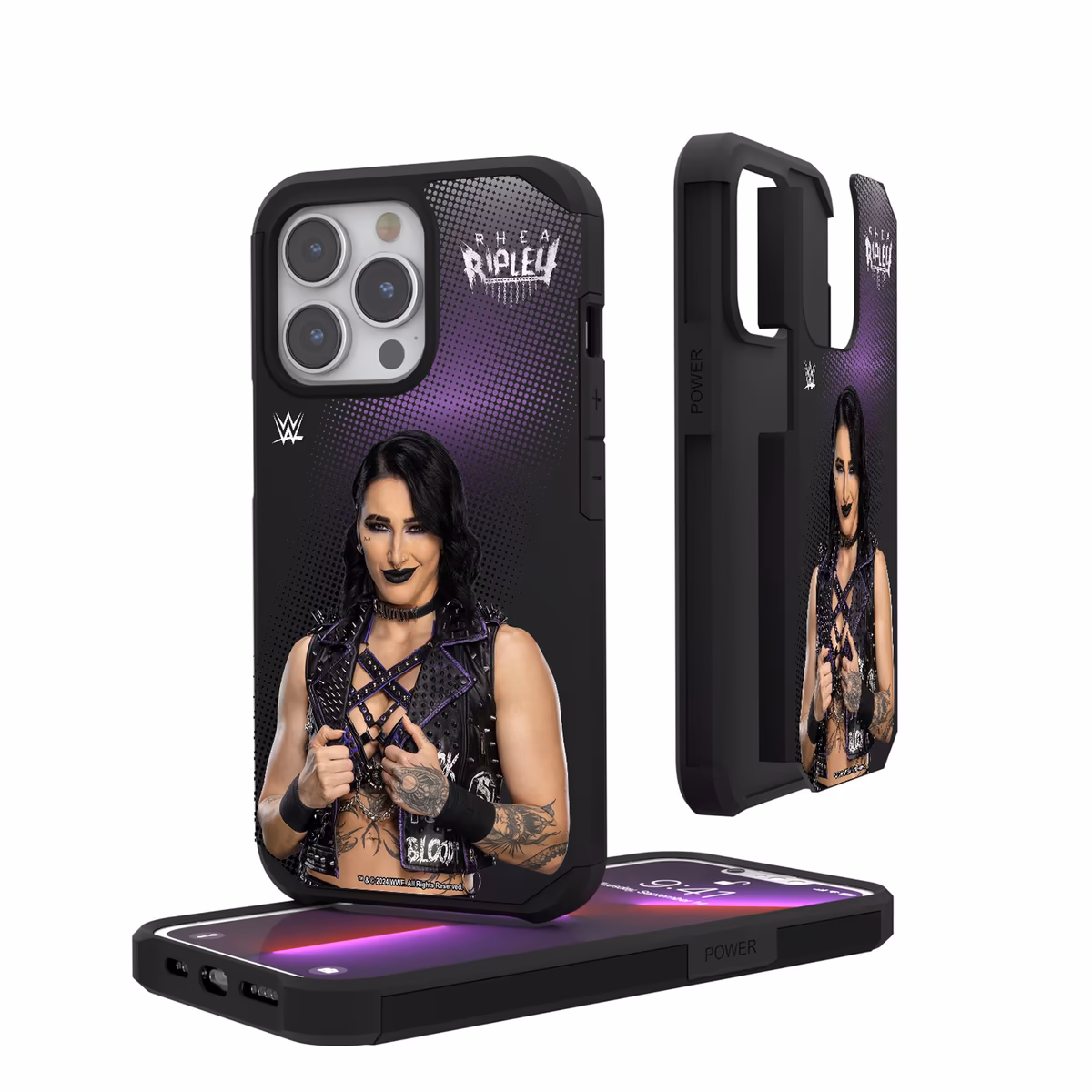 Keyscaper Rhea Ripley WWE Nightmare Superstar iPhone Rugged Case 1 Keyscaper Rhea Ripley WWE Nightmare Superstar iPhone Rugged Case