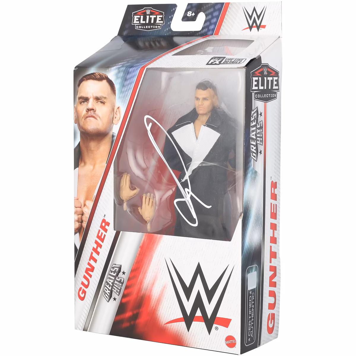 Gunther WWE Autographed Mattel Elite Greatest Hits Action Figure 2 Gunther WWE Autographed Mattel Elite Greatest Hits Action Figure
