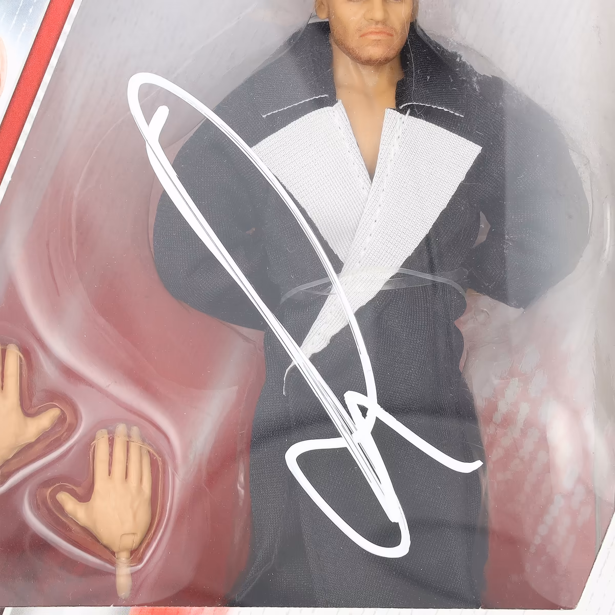 Gunther WWE Autographed Mattel Elite Greatest Hits Action Figure 3 Gunther WWE Autographed Mattel Elite Greatest Hits Action Figure