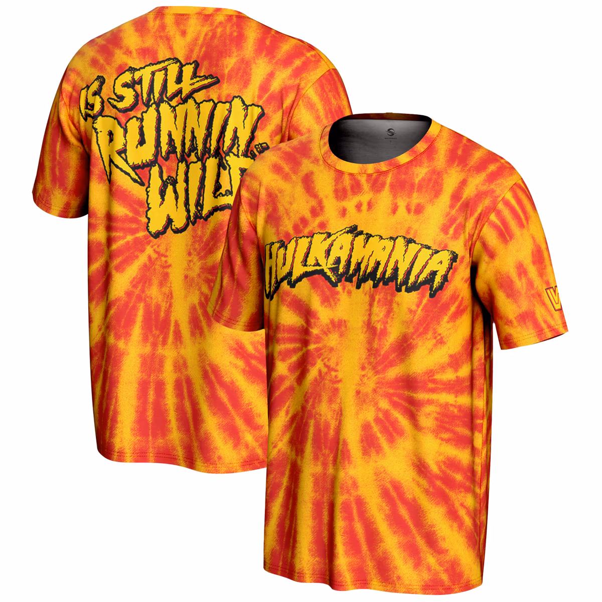 Men's ProSphere Yellow Hulk Hogan Tie Dye T-Shirt