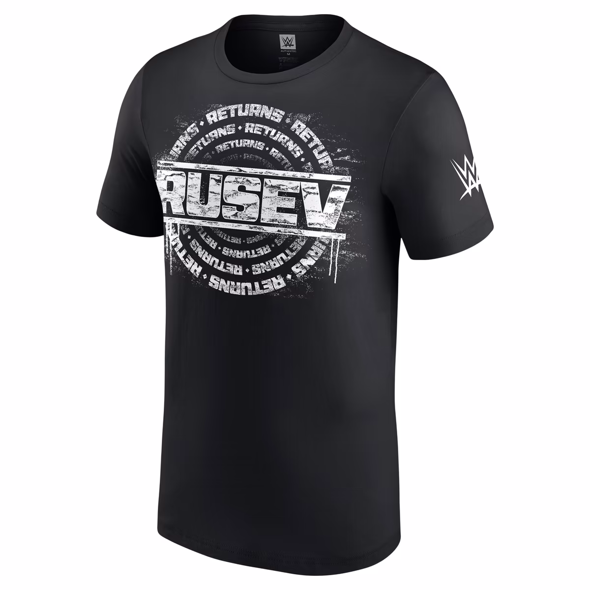 Men's Black Rusev Returns T-Shirt 3 Men's Black Rusev Returns T-Shirt
