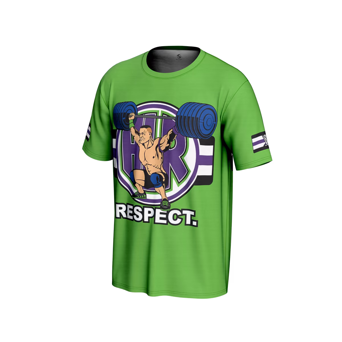 Men's ProSphere Green John Cena Retro T-Shirt 3 Men's ProSphere Green John Cena Retro T-Shirt
