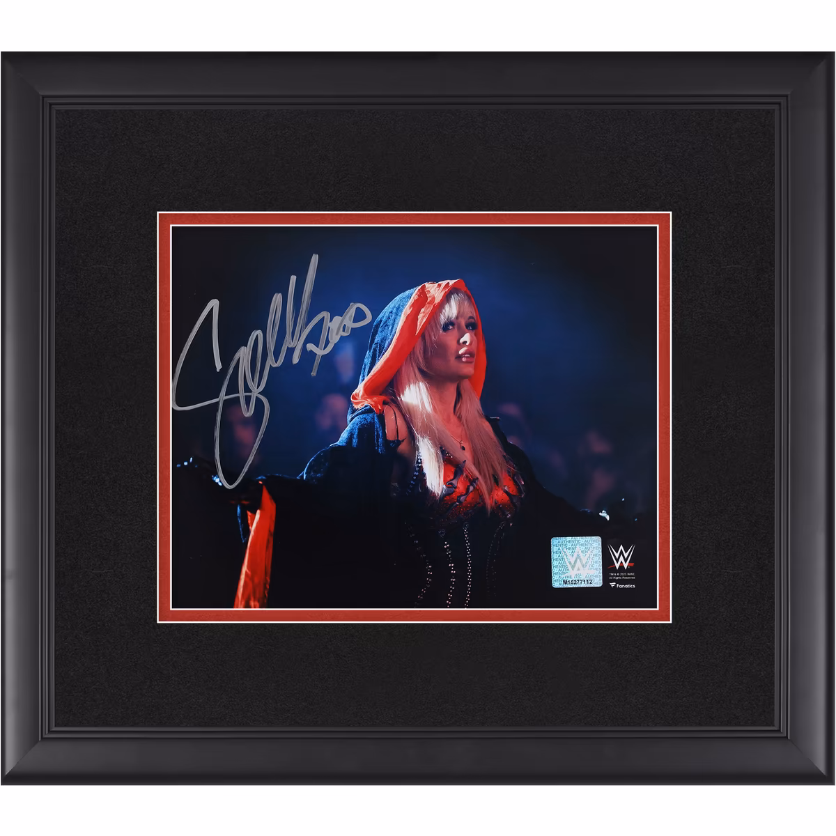 Scarlett Bordeaux WWE Autographed Framed 8" x 10" Entrance Photograph