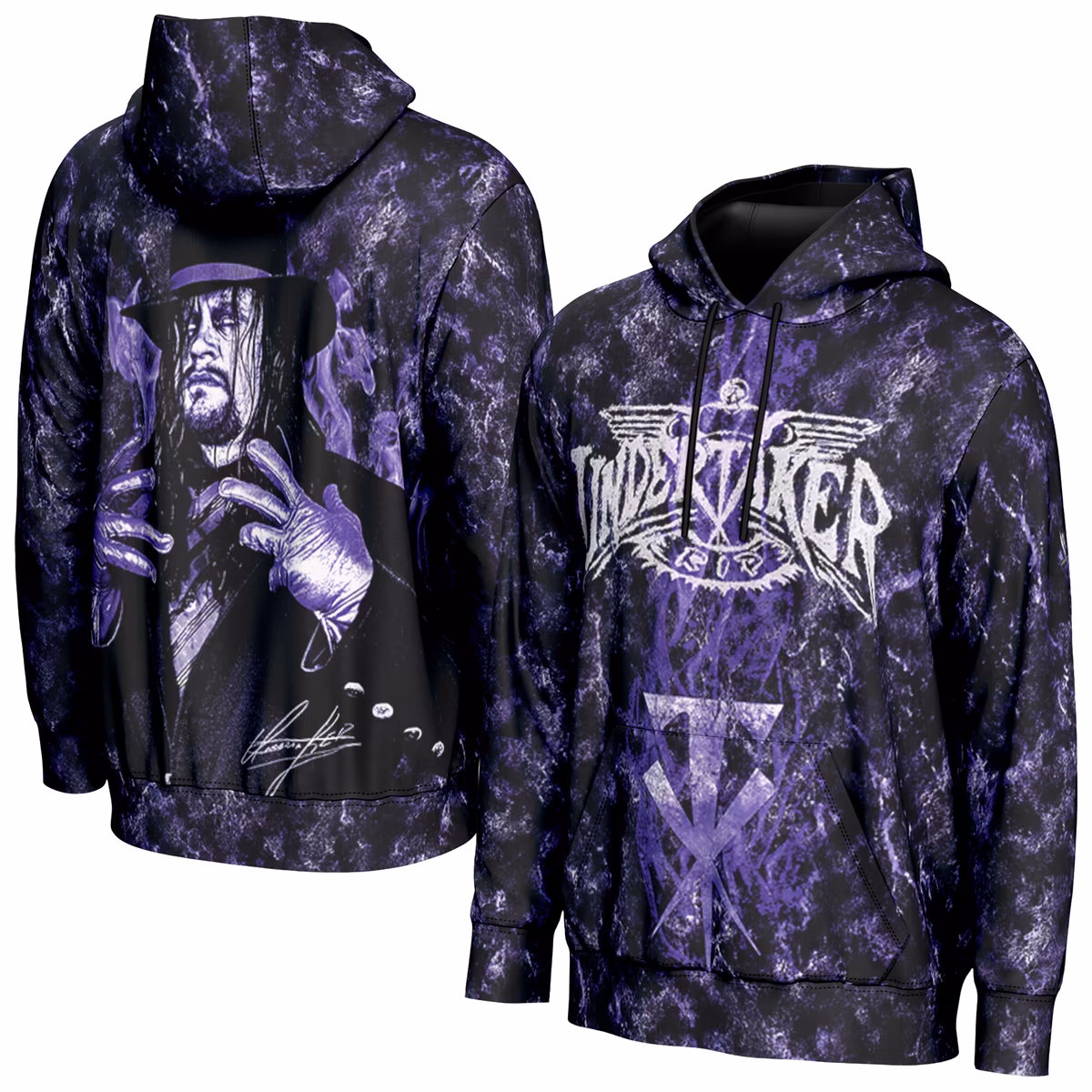Men's ProSphere  Black The Undertaker Early '90s Hoodie