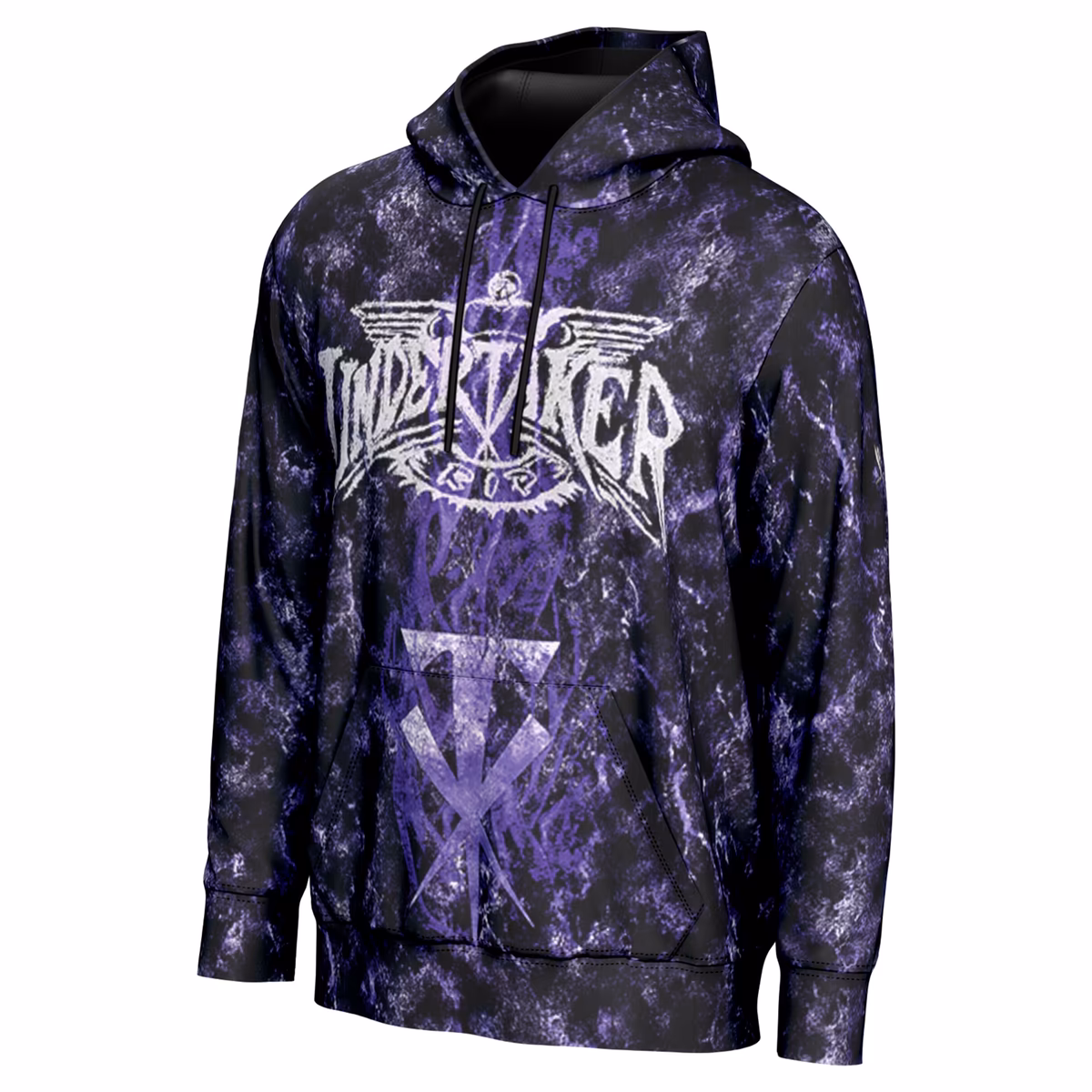 Men's ProSphere Black The Undertaker Early '90s Hoodie 3 Men's ProSphere Black The Undertaker Early '90s Hoodie