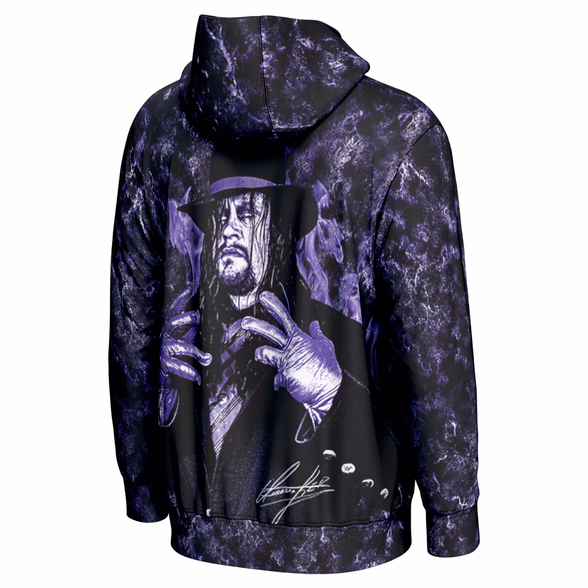 Men's ProSphere Black The Undertaker Early '90s Hoodie 4 Men's ProSphere Black The Undertaker Early '90s Hoodie