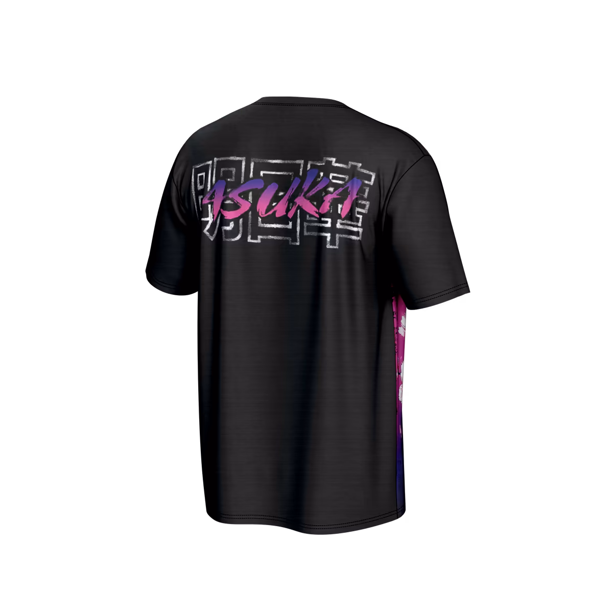Men's ProSphere Black Asuka Blossom T-Shirt 4 Men's ProSphere Black Asuka Blossom T-Shirt