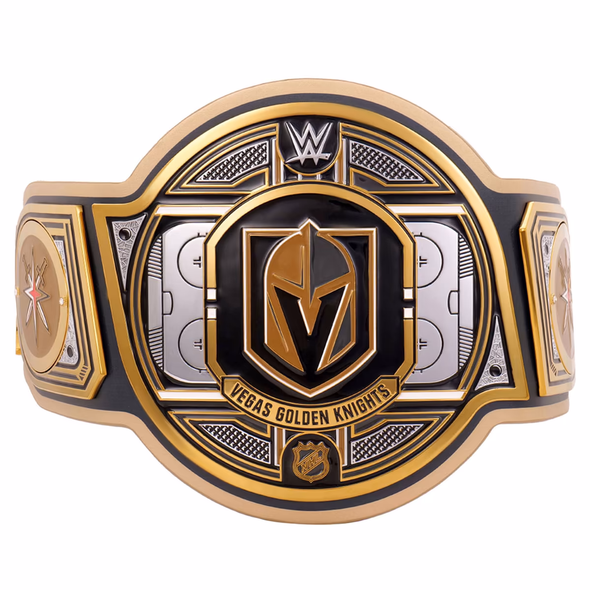 Vegas Golden Knights WWE Legacy Title Belt 4 Vegas Golden Knights WWE Legacy Title Belt