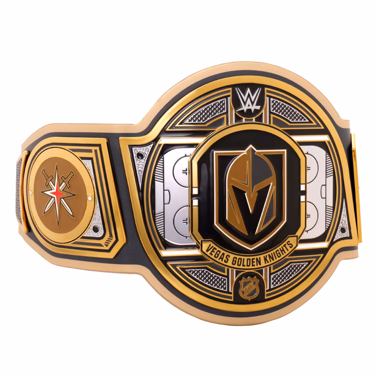 Vegas Golden Knights WWE Legacy Title Belt 4 Vegas Golden Knights WWE Legacy Title Belt
