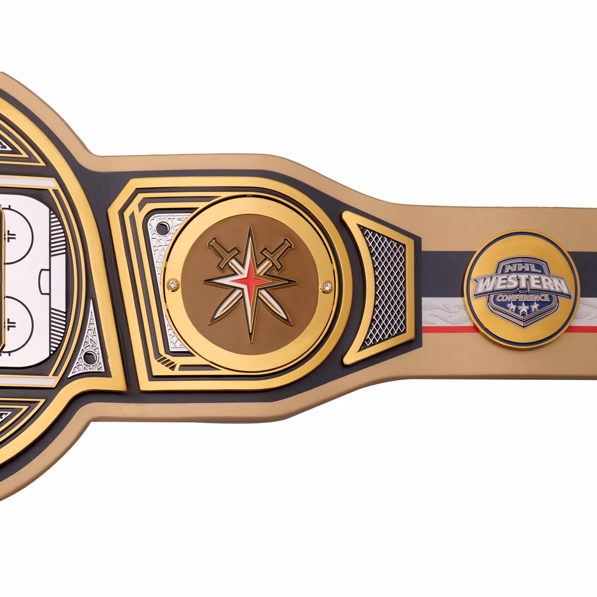 Vegas Golden Knights WWE Legacy Title Belt 7 Vegas Golden Knights WWE Legacy Title Belt