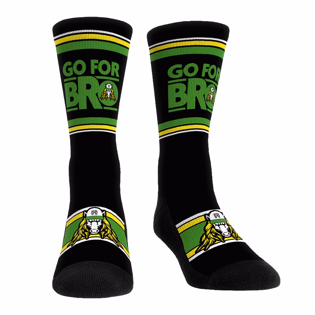 Unisex Rock Em Black Matt Riddle Throwback Stripes Crew Socks 1 Unisex Rock Em Black Matt Riddle Throwback Stripes Crew Socks
