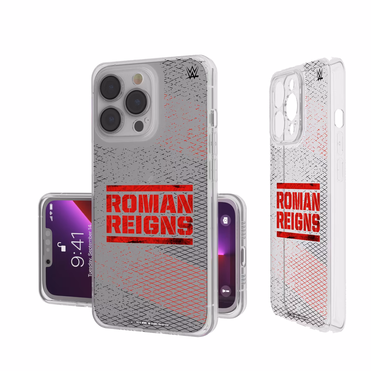 Keyscaper  Roman Reigns Steel Clear iPhone Case