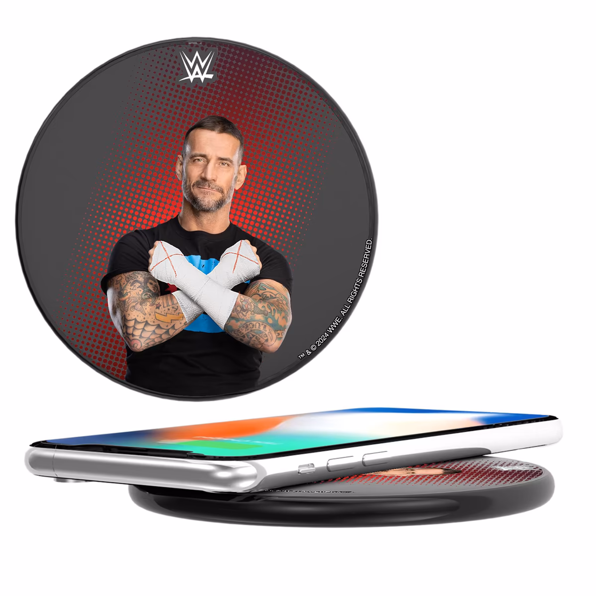 Keyscaper  CM Punk 15 Watt Wireless Induction Charger
