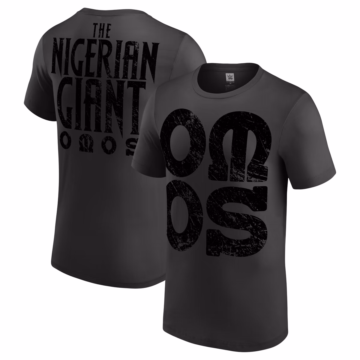 Men's Gray Omos The Nigerian Giant T-Shirt