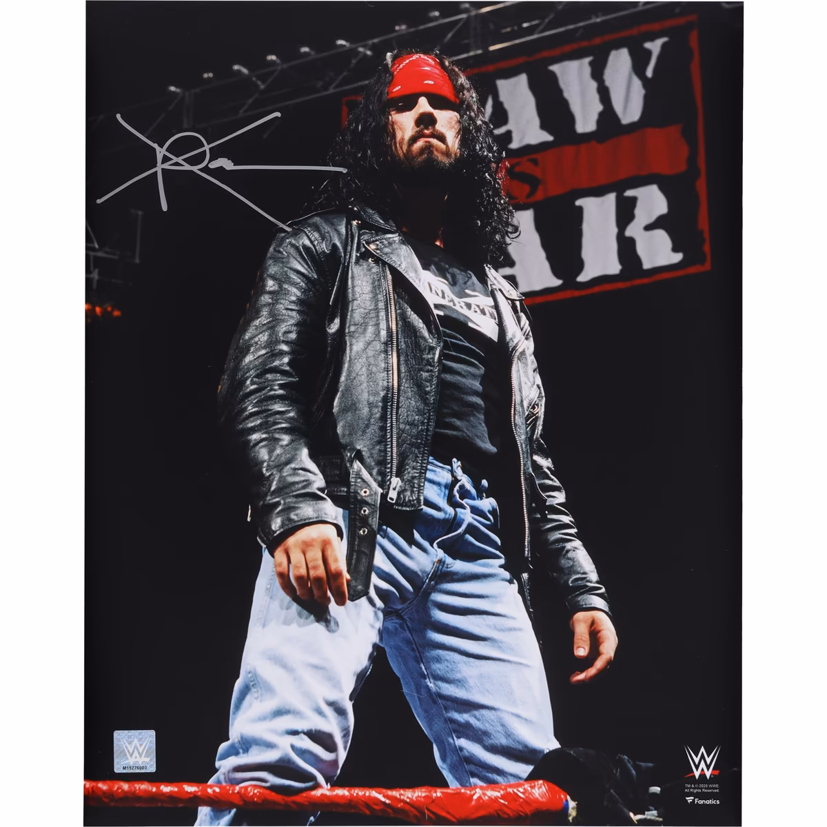 X-Pac WWE Autographed 16" x 20" Standing On The Ropes Photograph 2 X-Pac WWE Autographed 16" x 20" Standing On The Ropes Photograph