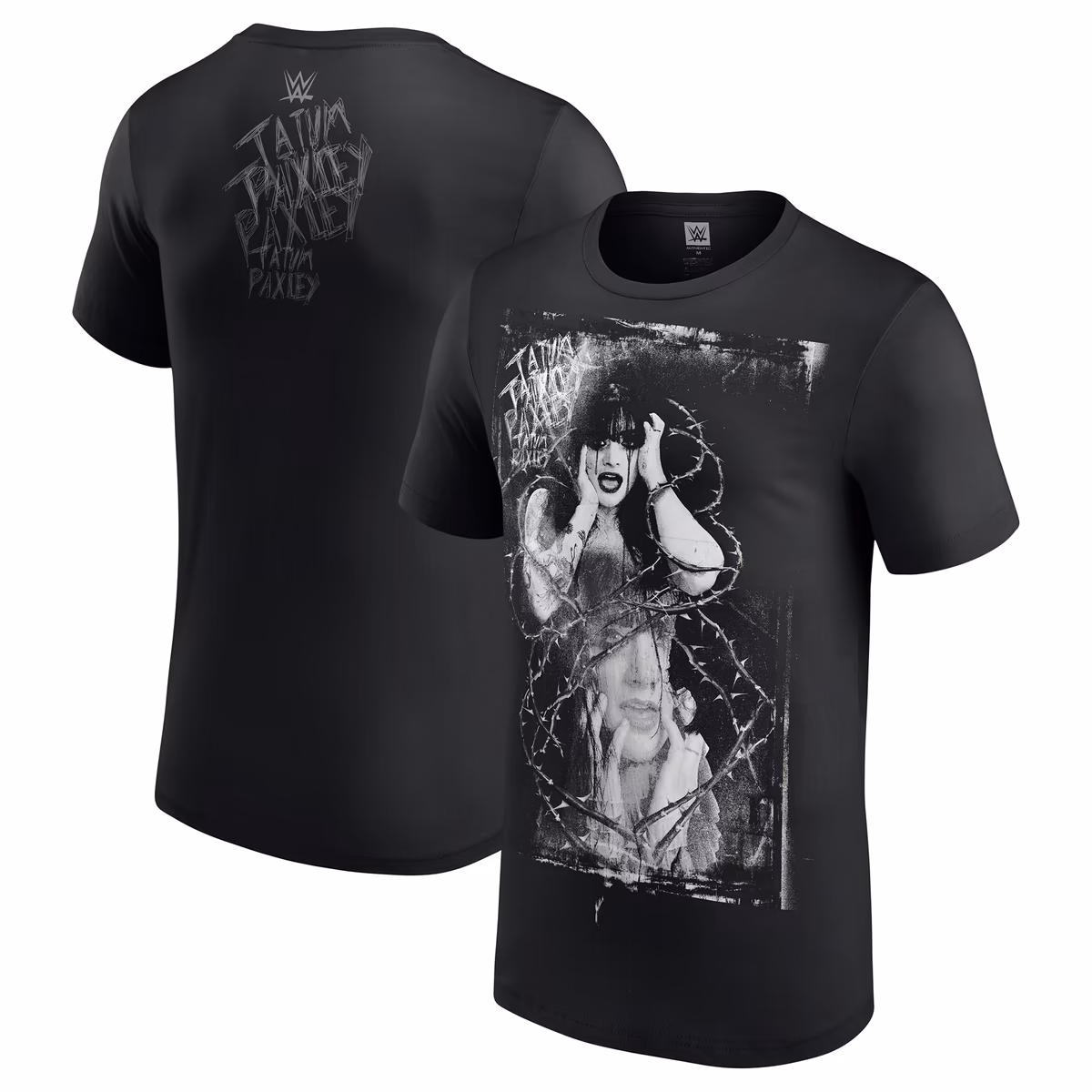 Men's Black Tatum Paxley Double Photo T-Shirt 2 Men's Black Tatum Paxley Double Photo T-Shirt